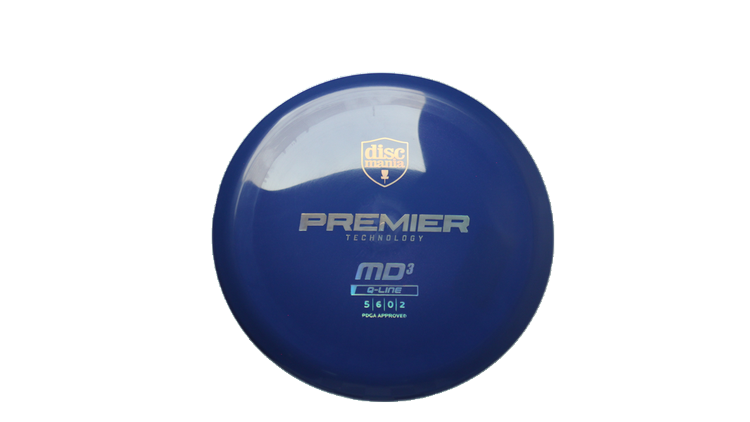 Discmania Premier Q-Line MD3 Midrange Front View