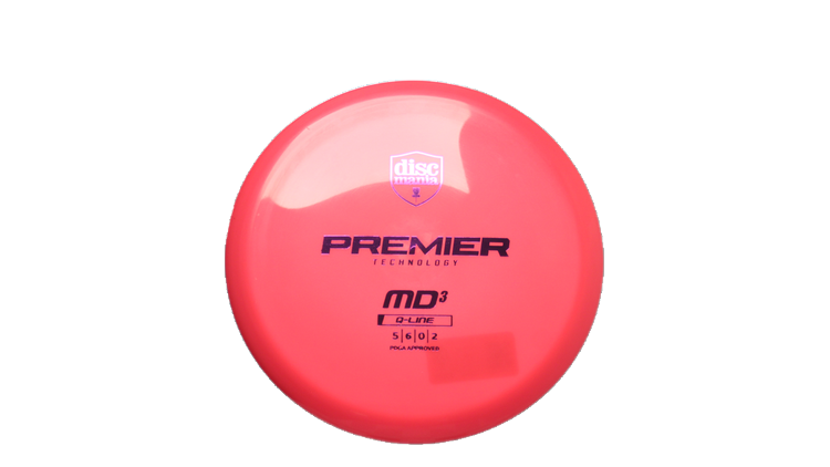 Discmania Premier Q-Line MD3 Midrange Front View