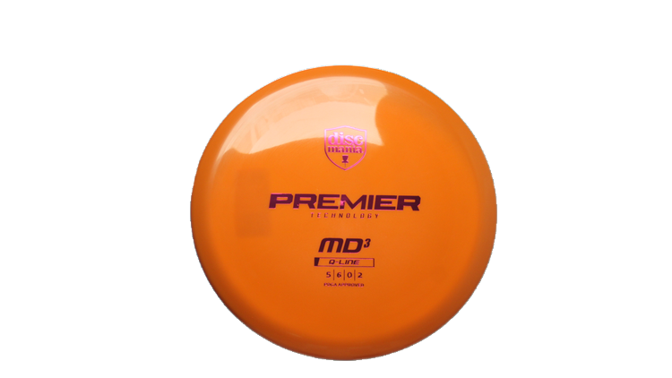 Discmania Premier Q-Line MD3 Midrange Front View
