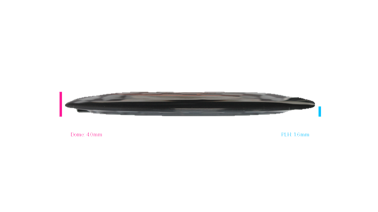 Discraft First Run Z Terminator Distance Driver Profile View