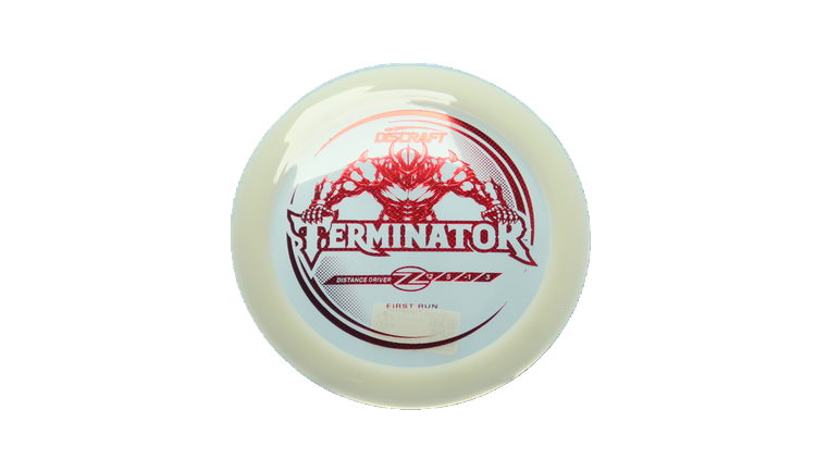 Discraft First Run Z Terminator Distance Driver Front View