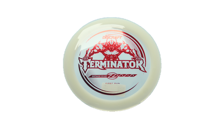 Discraft First Run Z Terminator Distance Driver Front View