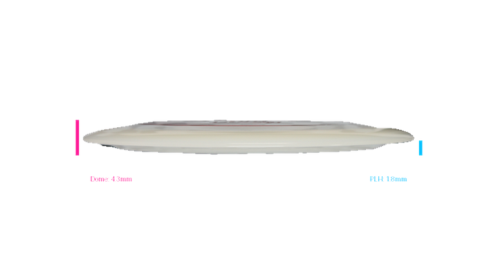 Discraft First Run Z Terminator Distance Driver Profile View