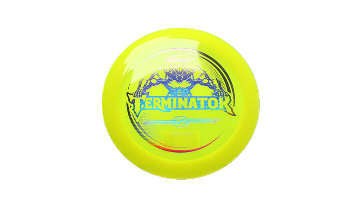 Discraft First Run Z Terminator Distance Driver Front View