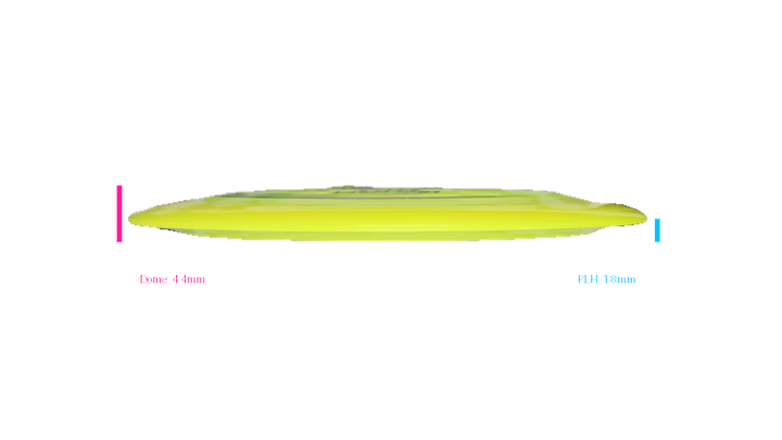 Discraft First Run Z Terminator Distance Driver Profile View