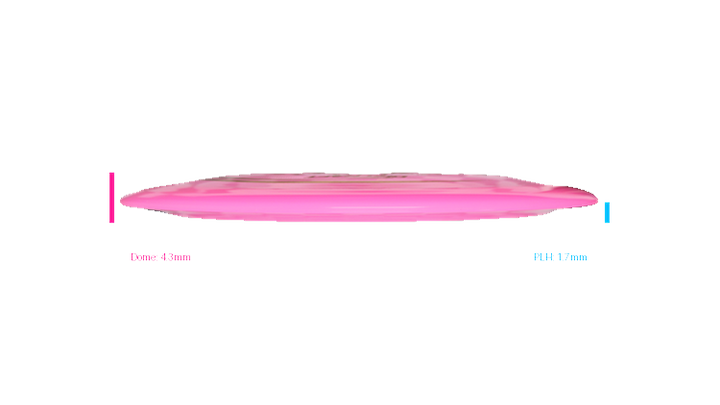 Discraft First Run Z Terminator Distance Driver Profile View