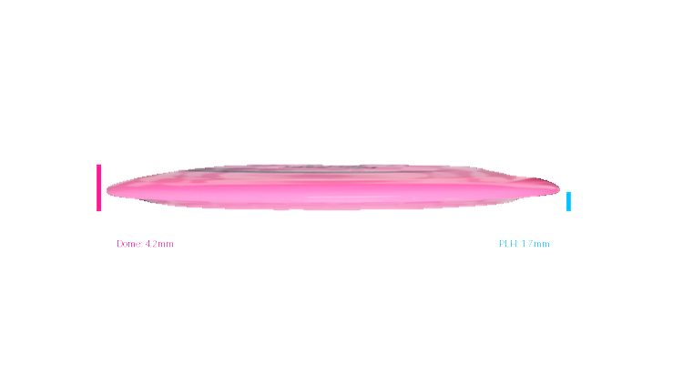 Discraft First Run Z Terminator Distance Driver Profile View