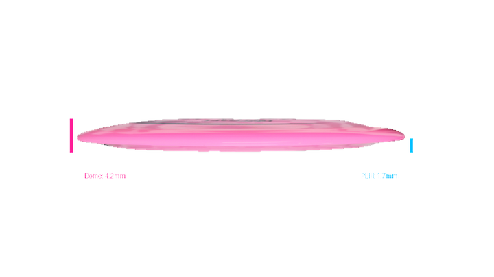 Discraft First Run Z Terminator Distance Driver Profile View