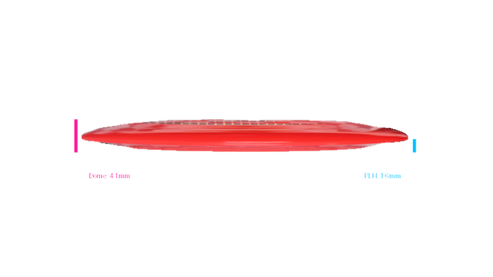 Discraft First Run Z Terminator Distance Driver Profile View