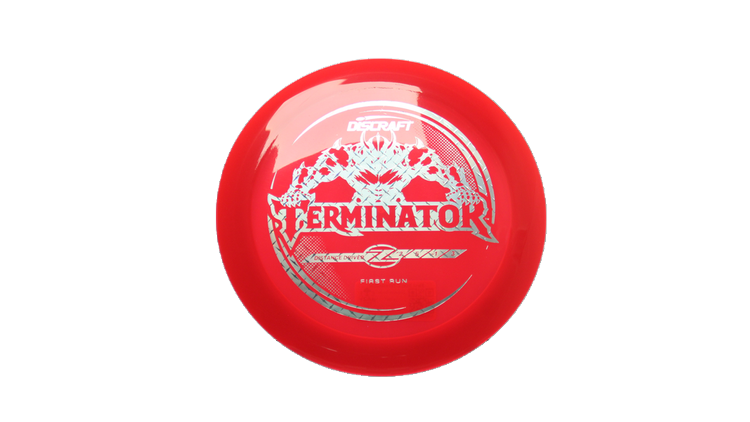Discraft First Run Z Terminator Distance Driver Front View