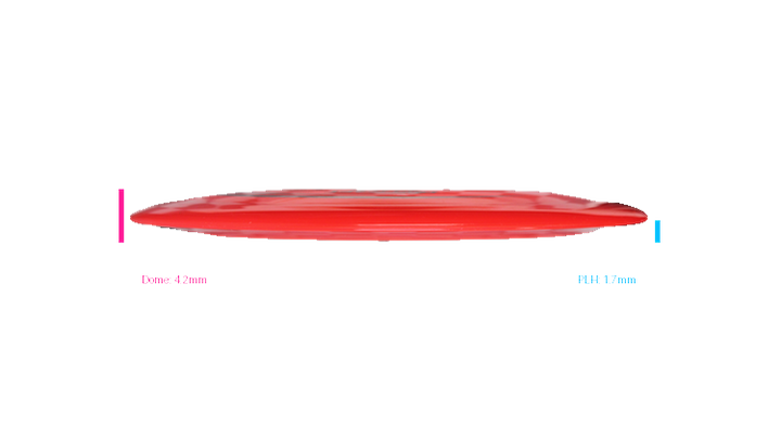 Discraft First Run Z Terminator Distance Driver Profile View