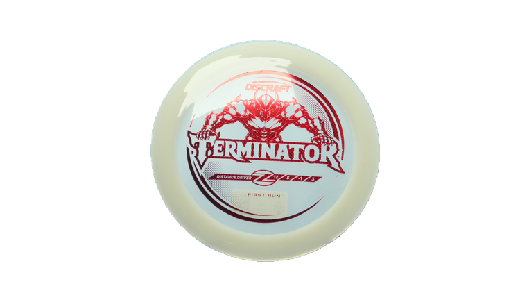 Discraft First Run Z Terminator Distance Driver Front View