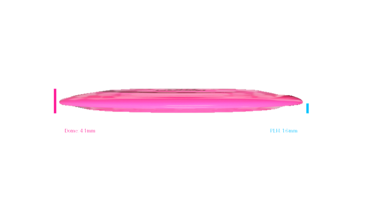 Discraft First Run Z Terminator Distance Driver Profile View