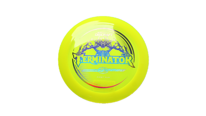 Discraft First Run Z Terminator Distance Driver Front View