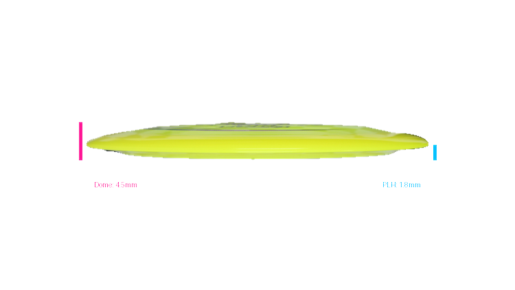 Discraft First Run Z Terminator Distance Driver Profile View
