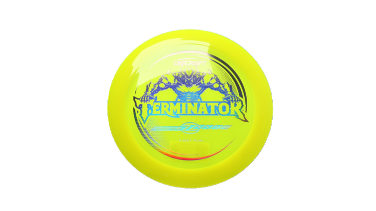 Discraft First Run Z Terminator Distance Driver Front View
