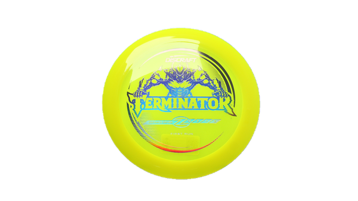 Discraft First Run Z Terminator Distance Driver Front View