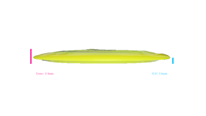 Discraft First Run Z Terminator Distance Driver Profile View