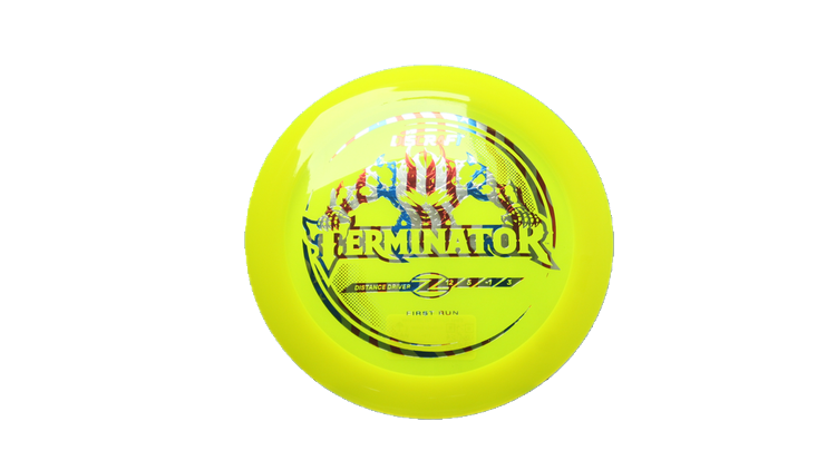 Discraft First Run Z Terminator Distance Driver Front View