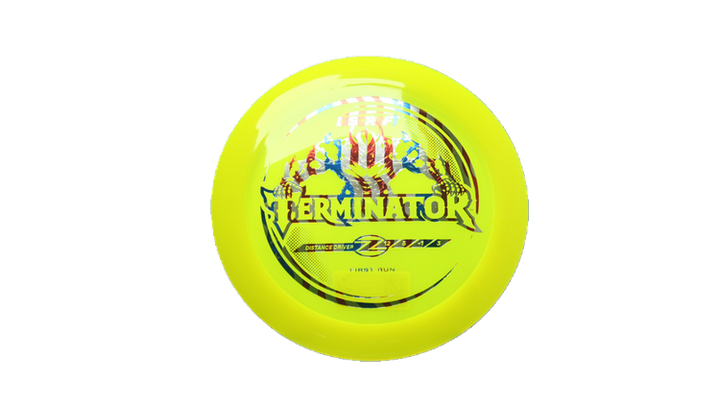 Discraft First Run Z Terminator Distance Driver Front View