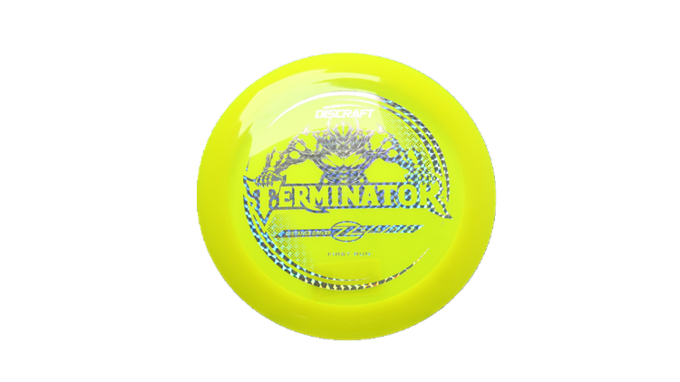 Discraft First Run Z Terminator Distance Driver Front View