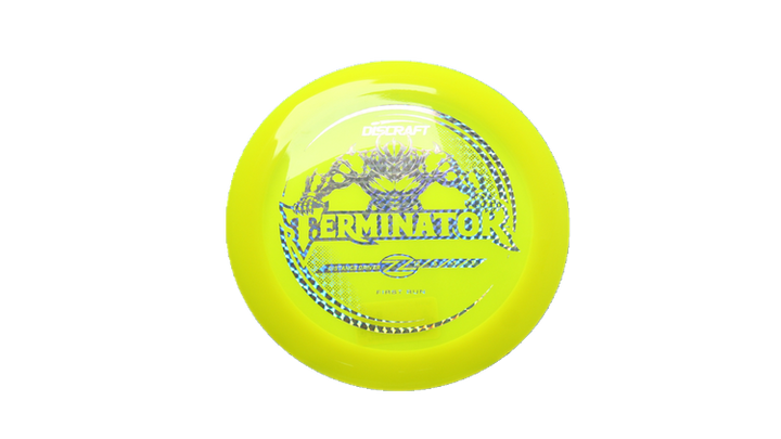 Discraft First Run Z Terminator Distance Driver Front View