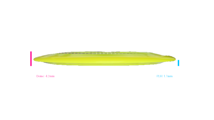 Discraft First Run Z Terminator Distance Driver Profile View