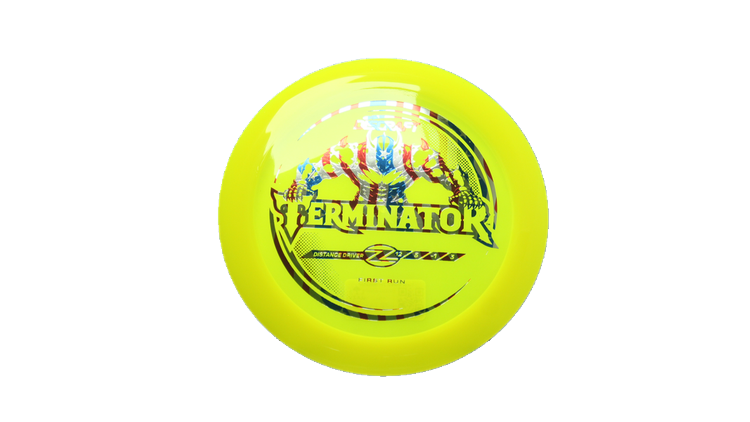 Discraft First Run Z Terminator Distance Driver Front View