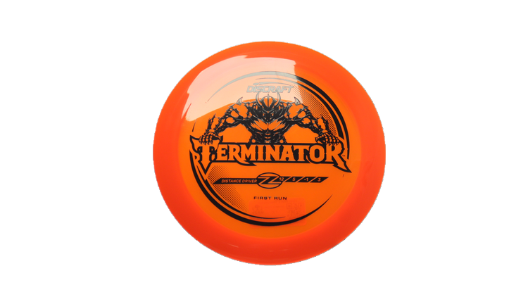Discraft First Run Z Terminator Distance Driver Front View