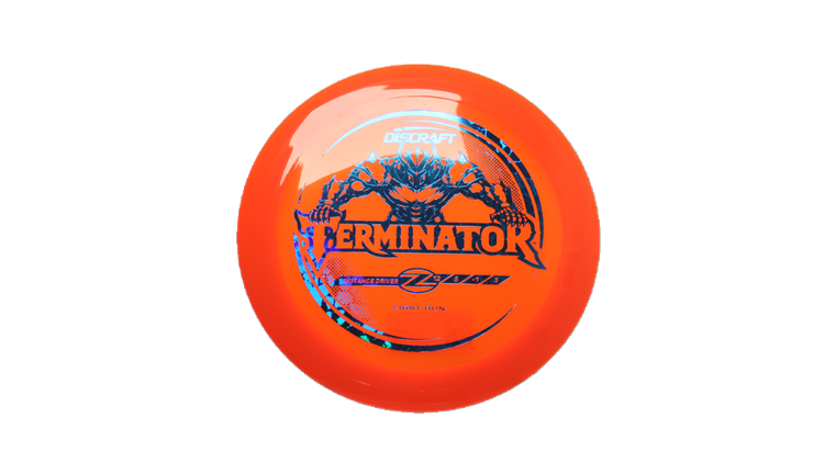 Discraft First Run Z Terminator Distance Driver Front View