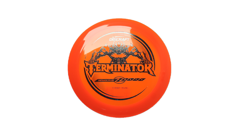 Discraft First Run Z Terminator Distance Driver Front View