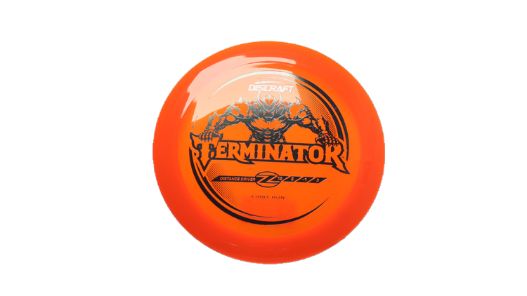 Discraft First Run Z Terminator Distance Driver Front View