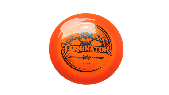 Discraft First Run Z Terminator Distance Driver Front View