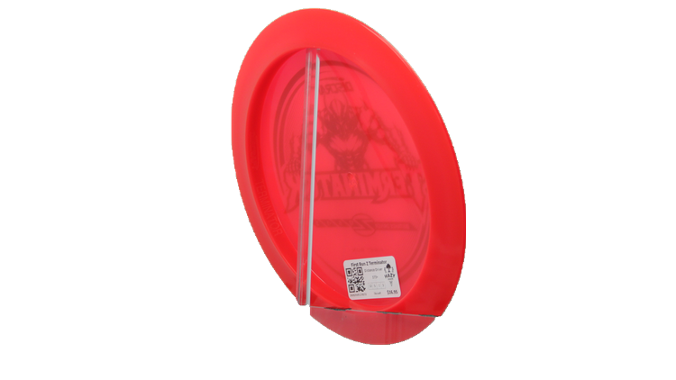 Discraft First Run Z Terminator Distance Driver Back View