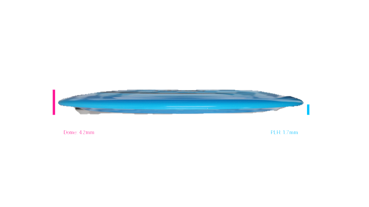 Discraft First Run Z Terminator Distance Driver Profile View