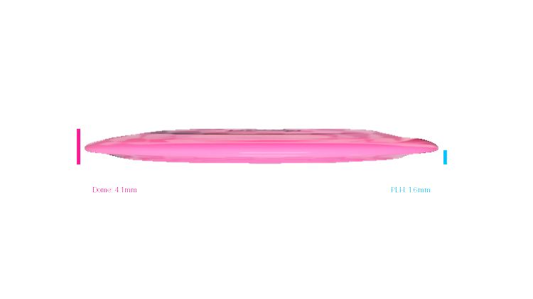 Discraft First Run Z Terminator Distance Driver Profile View