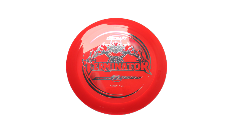 Discraft First Run Z Terminator Distance Driver Front View