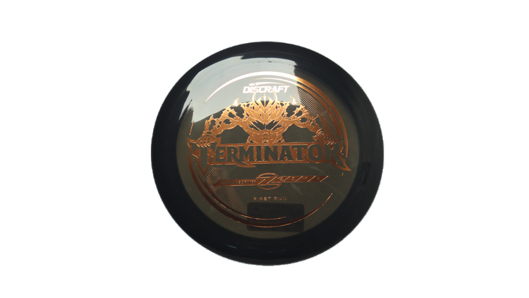 Discraft First Run Z Terminator Distance Driver Front View