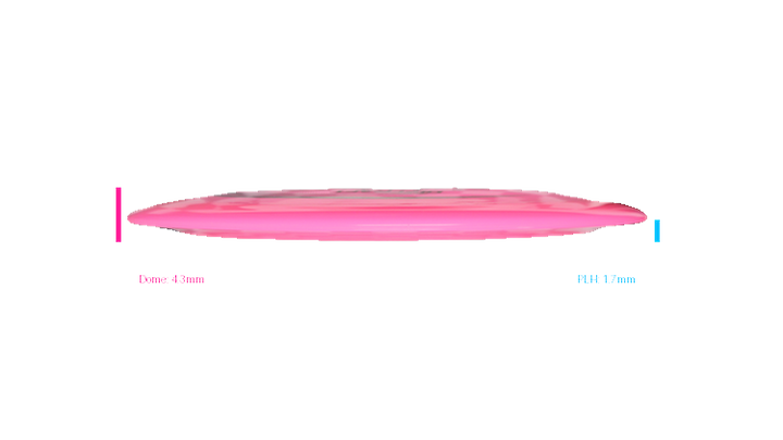 Discraft First Run Z Terminator Distance Driver Profile View
