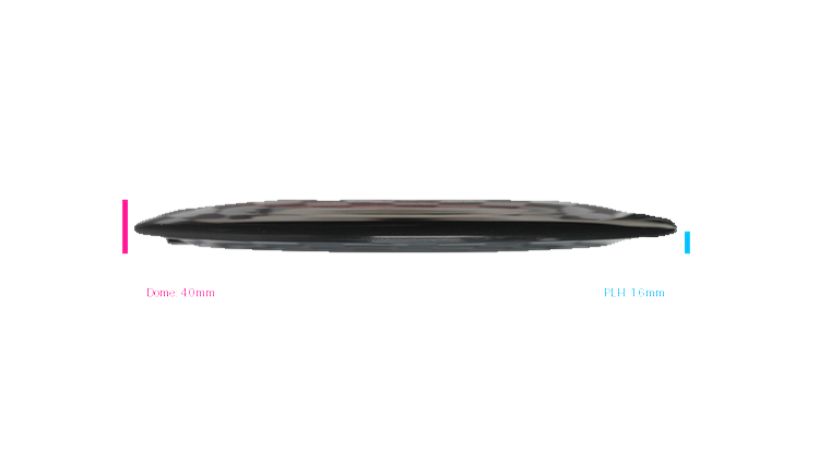 Discraft First Run Z Terminator Distance Driver Profile View