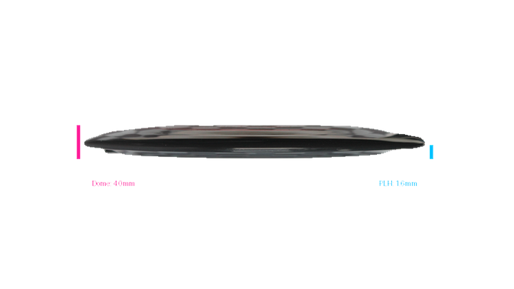 Discraft First Run Z Terminator Distance Driver Profile View
