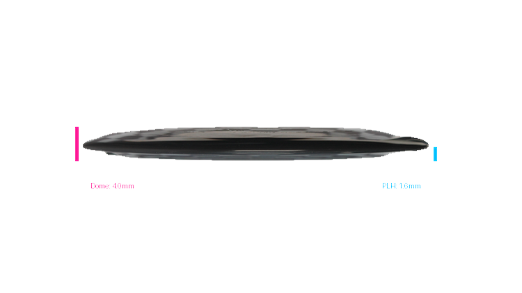 Discraft First Run Z Terminator Distance Driver Profile View