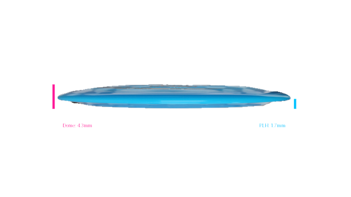 Discraft First Run Z Terminator Distance Driver Profile View