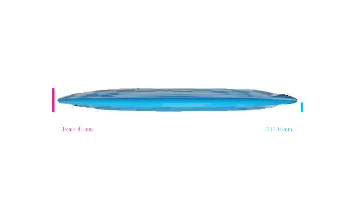 Discraft First Run Z Terminator Distance Driver Profile View