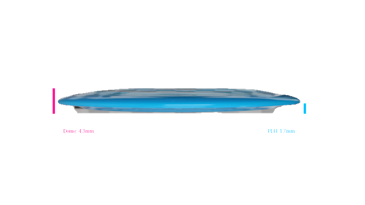 Discraft First Run Z Terminator Distance Driver Profile View