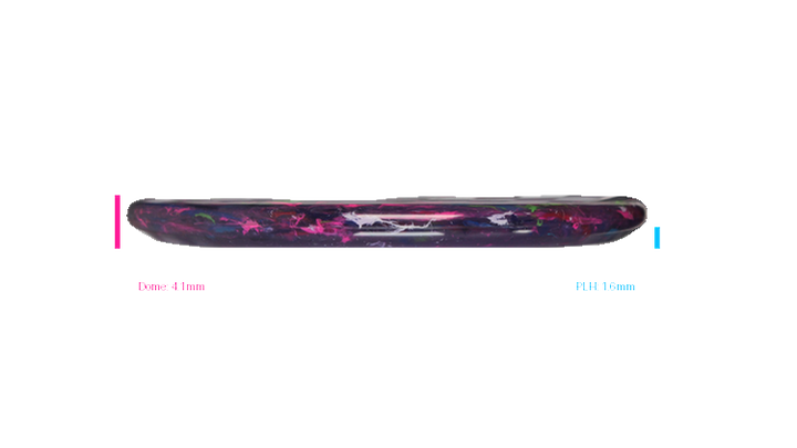 Discraft Swirl Jawbreaker Captain's Caliber Putter Profile View