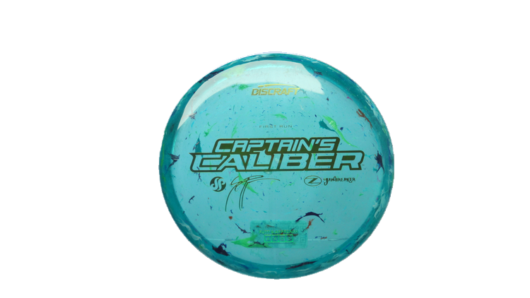 Discraft Swirl Jawbreaker Captain's Caliber Putter Front View