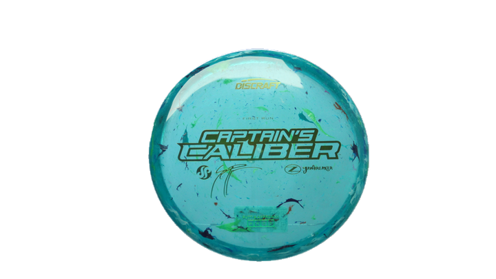 Discraft Swirl Jawbreaker Captain's Caliber Putter Front View