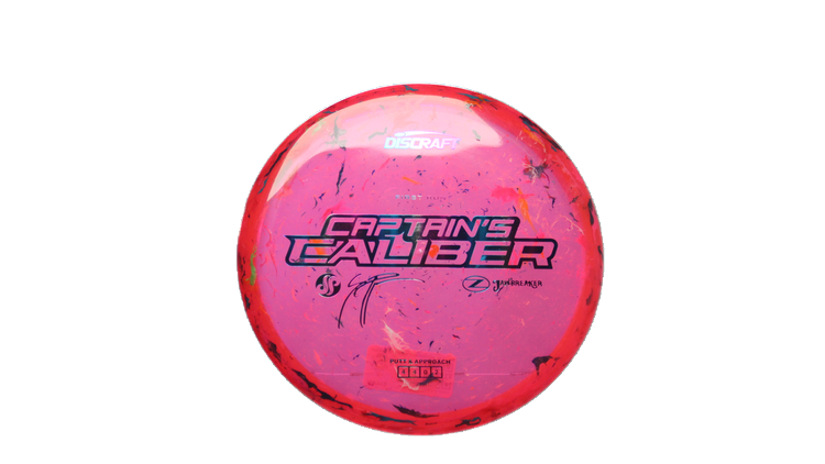 Discraft Swirl Jawbreaker Captain's Caliber Putter Front View