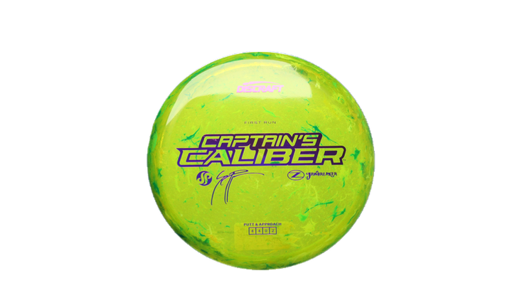 Discraft Swirl Jawbreaker Captain's Caliber Putter Front View